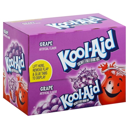 KOOL-AID Beverage Kool Aid Grape .14 oz., PK192 00043000016619